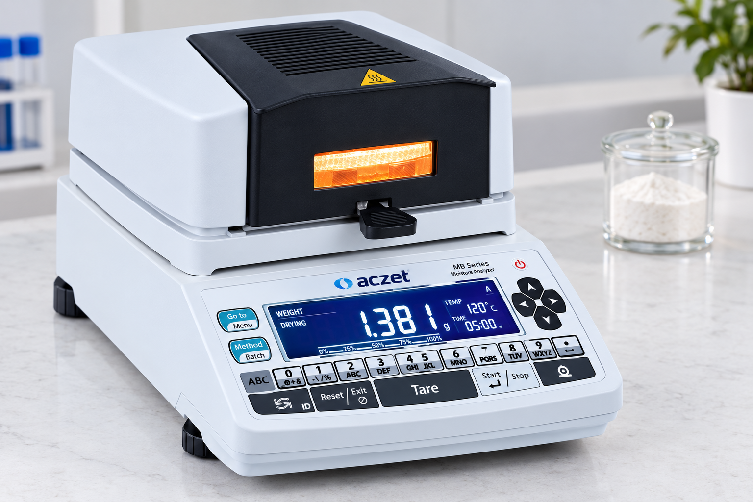Aczet MB Series Halogen Moisture Analyzer