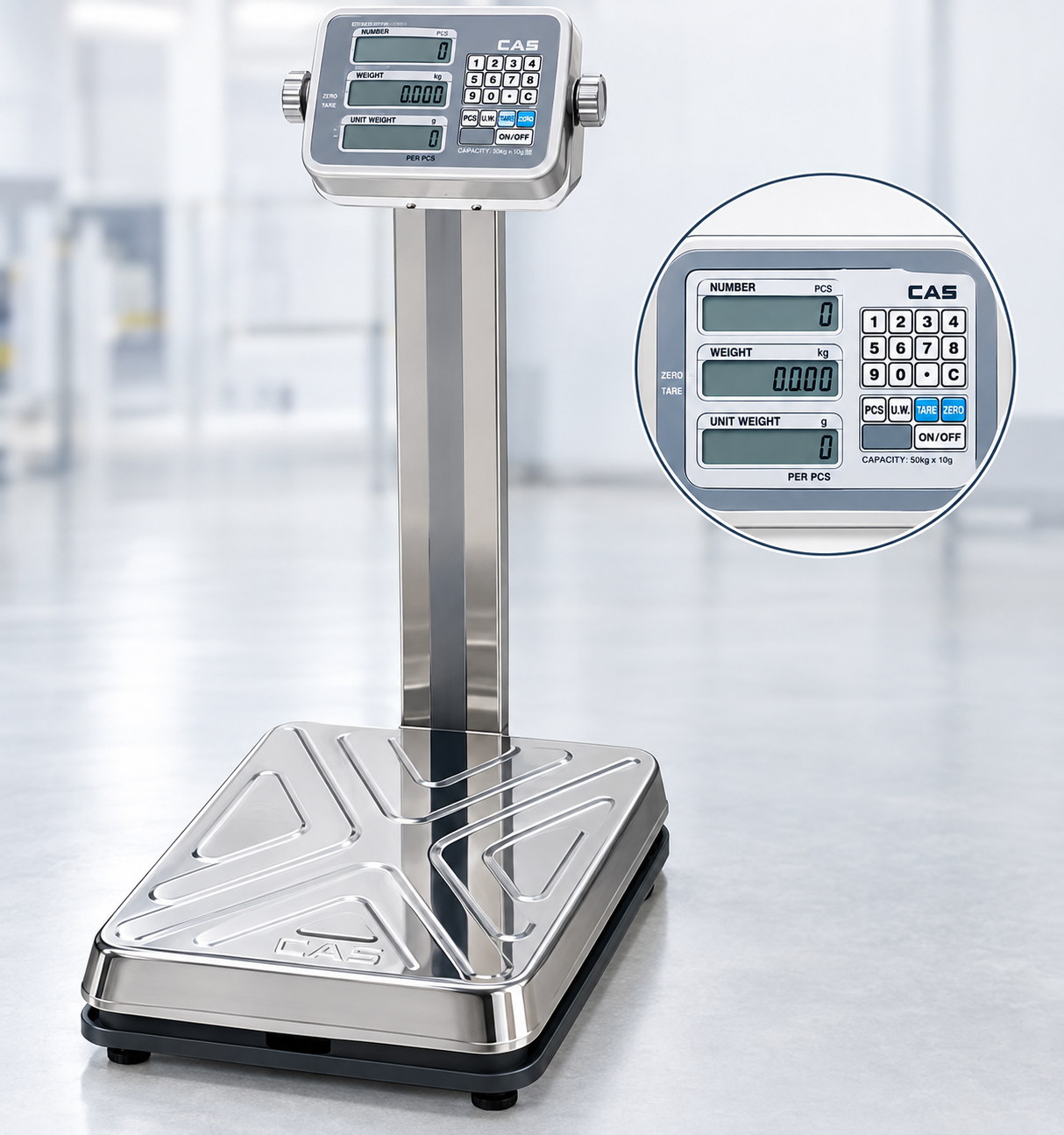 CAS AC-Series Electronic Counting Scale