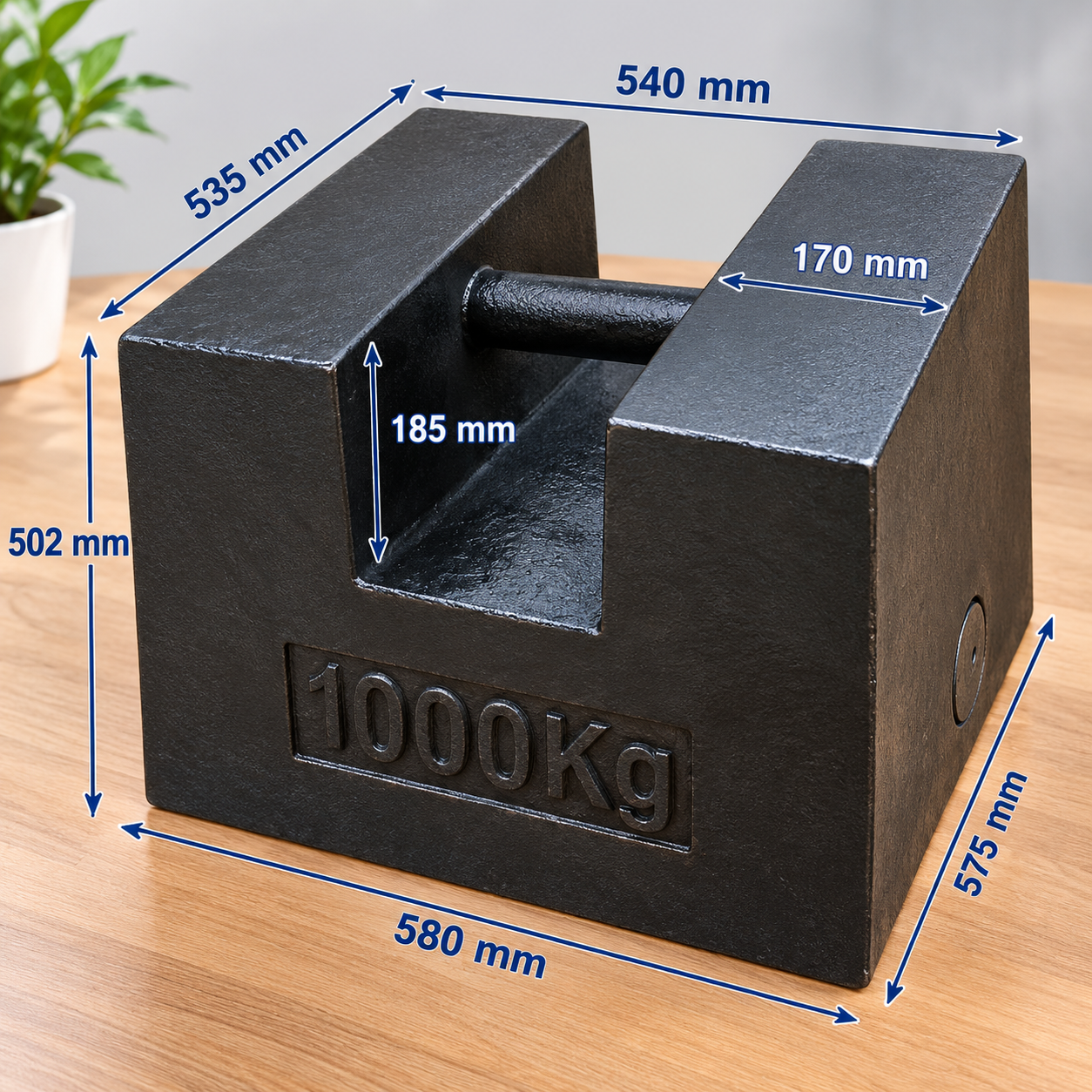 1000kg Block weight